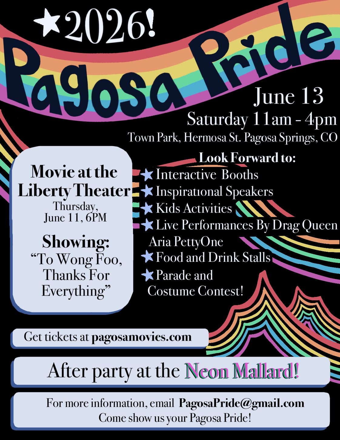 Pagosa Pride Happens June 13