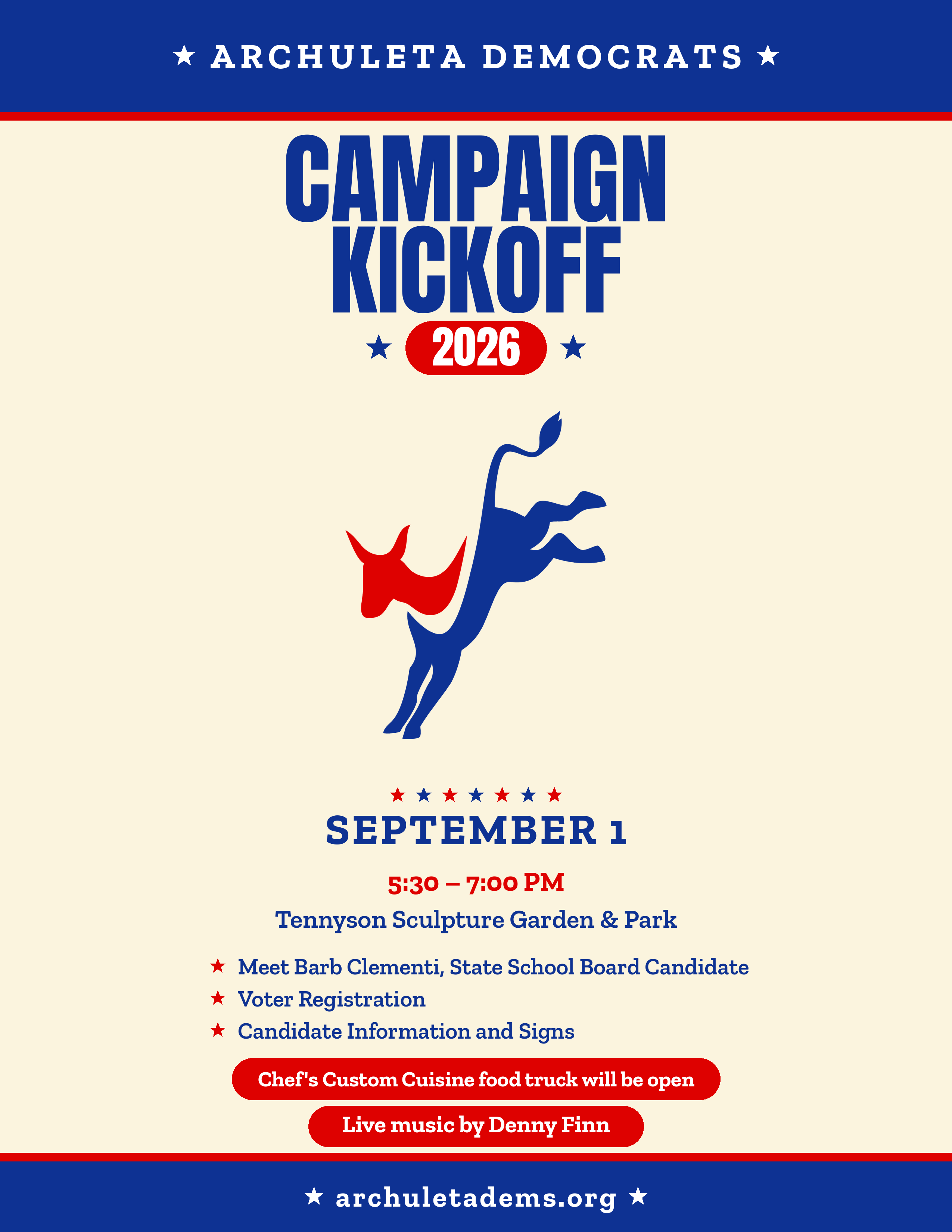 9-1: Campaign Kickoff Event