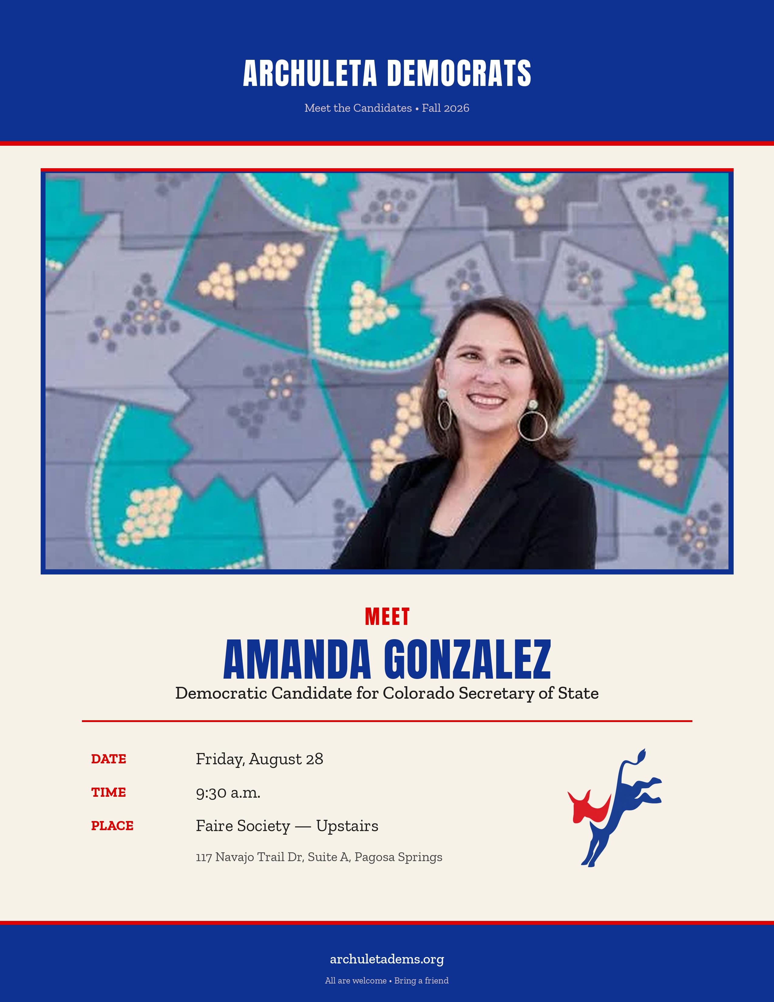 8-28: Candidate Amanda Gonzalez 