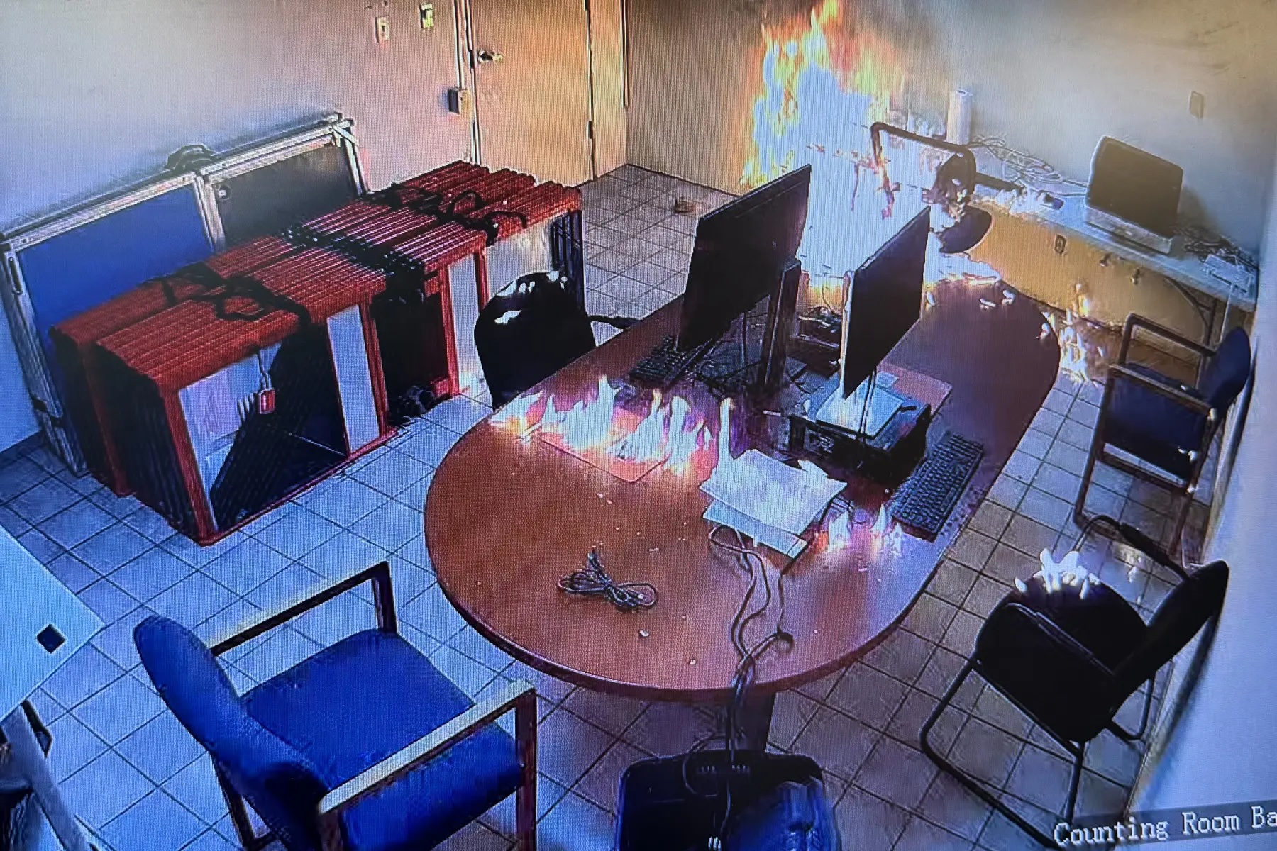 Courthouse Arson Attack: Where's the Outrage?