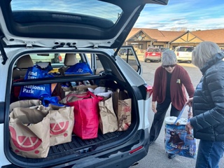 WOW -- Food Drive a Big Success